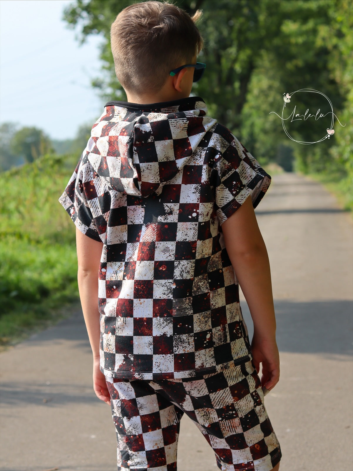 Braunes Schachbrett Eigenproduktion Dauervorbestellung